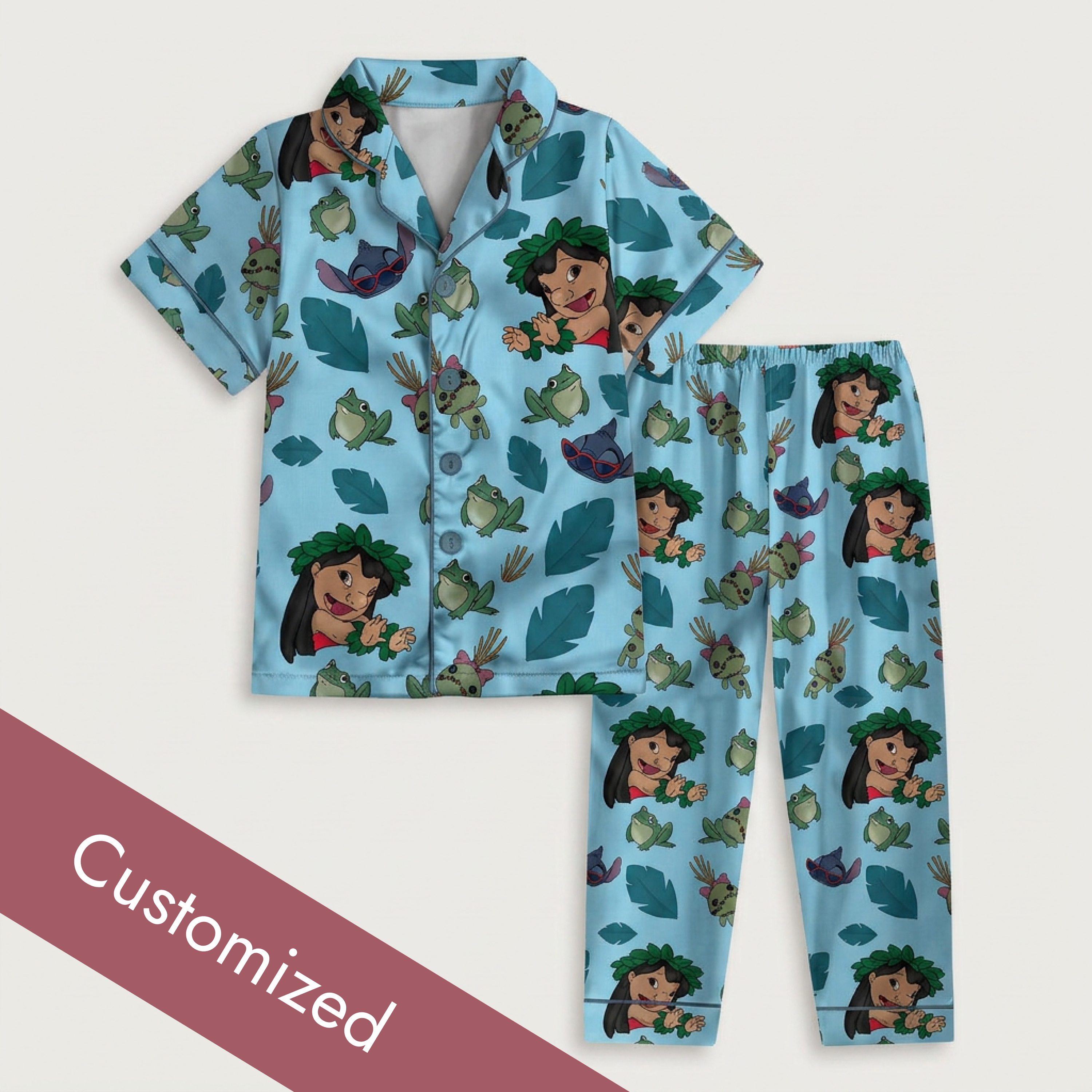 Kids Custom Pajama Printing