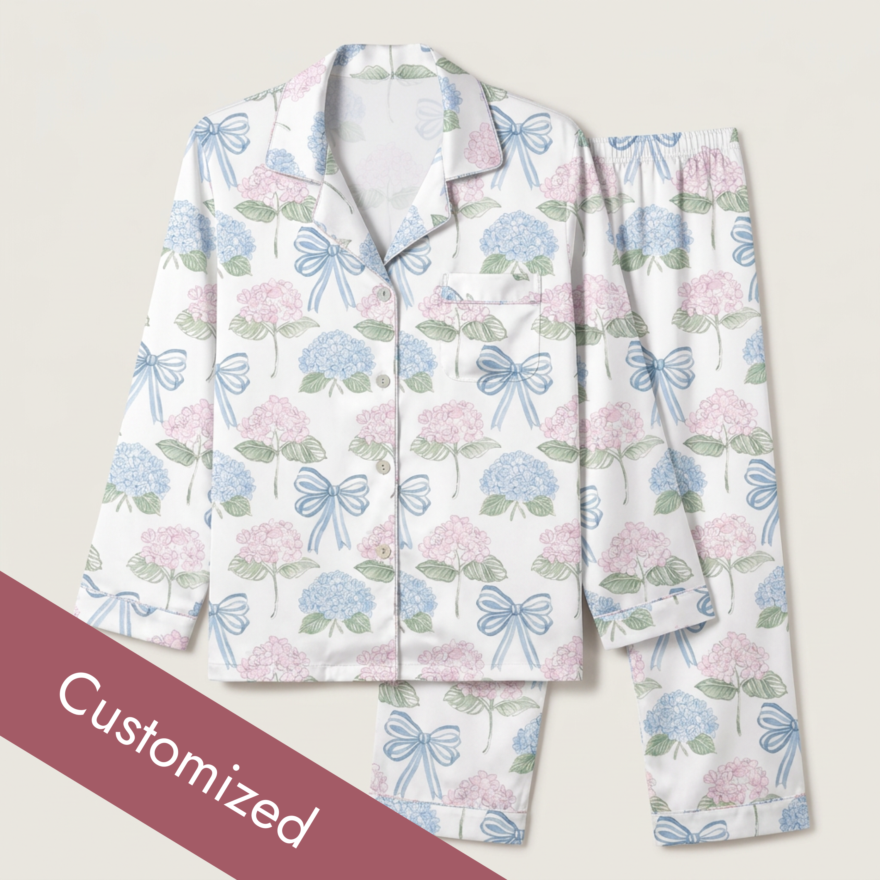 Adults Custom Pajama Printing